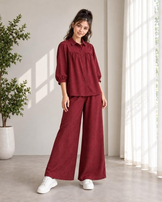 Teens’ Self-Print Butter Grip Co-Ord Set