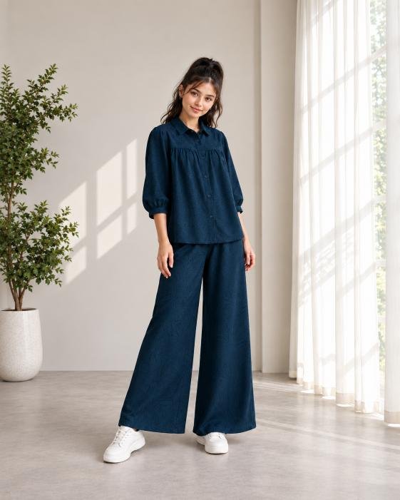 Teens’ Self-Print Butter Grip Co-Ord Set