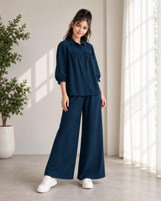 Teens’ Self-Print Butter Grip Co-Ord Set