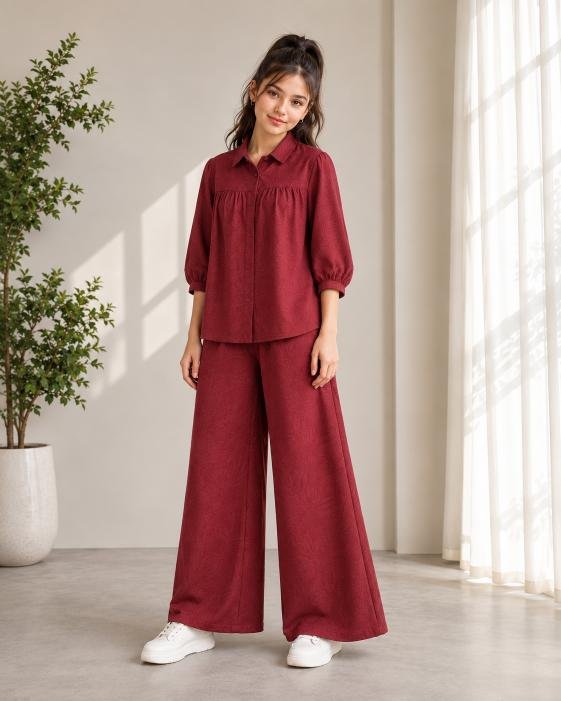 Teens’ Self-Print Butter Grip Co-Ord Set