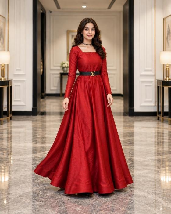 Premium Silk Full-Length Maxi