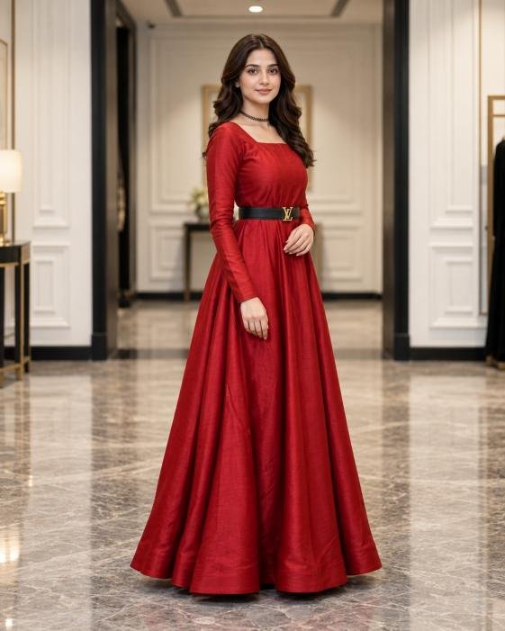 Premium Silk Full-Length Maxi