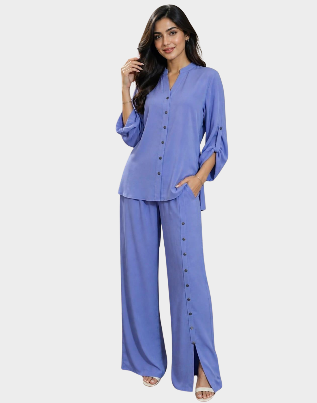 Zoom Georgette Co-ord Set